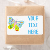 ÉTIQUETTE CARTOON COLORÉ BOUTEILLE (En situation)