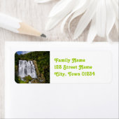 Étiquette Cascade de Nouvelle-Zélande (En situation)