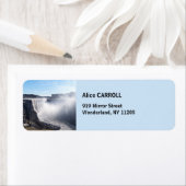 Étiquette Cascade Dettifoss - Vatnajokull NP - Islande (En situation)