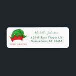 Étiquette Casquette Elf 2 Christmas Green Return Adresse Lab<br><div class="desc">Célébrez la saison des Fêtes de Noël avec plaisir Père Noël Casquette Retourner les étiquettes d'adresse. Choisissez le type de police que vous voulez utiliser pour votre nom.</div>