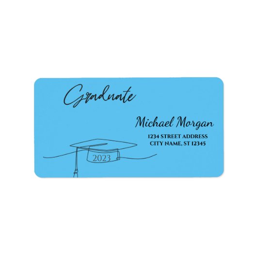 Étiquette Casquette noir (Devant)