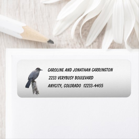 Étiquette Catbird (En situation)