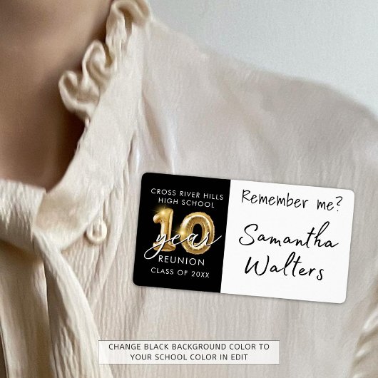 Étiquette Catégorie 10 ans Réunion Nom Balise Se souvenir de