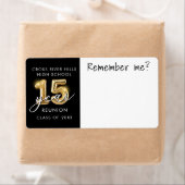 Étiquette Catégorie 15 ans Réunion Nom Balise Se souvenir de (En situation)