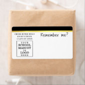 Étiquette Catégorie Réunion Nom Balise Mascot Logo Image (En situation)