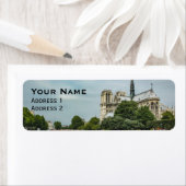 Étiquette Cathédrale Notre-Dame de Paris (En situation)