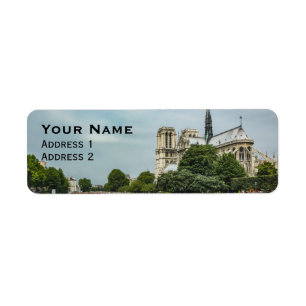 Étiquette Cathédrale Notre-Dame de Paris
