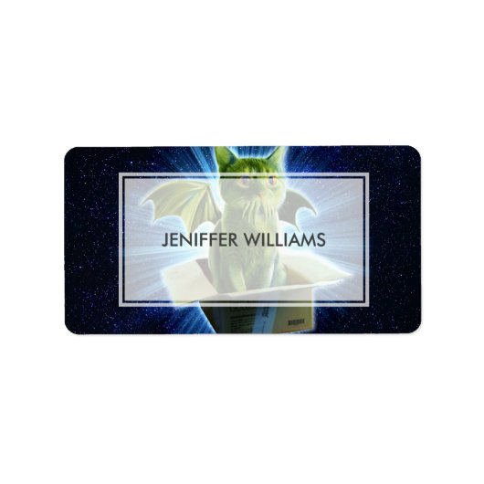 Étiquette Cathulhu                                           (Devant)