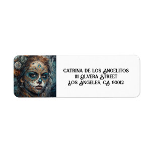 Étiquette Catrina Azul, sur mesure