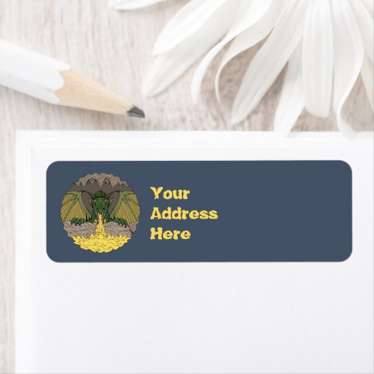 Étiquette Cavern Dragon 2016 (En situation)