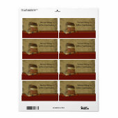 Étiquette Ce Livre Antique Appartient À Votre Identification (Feuille entière)