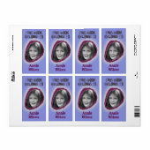 Étiquette Ce Livre Appartient À Nom Personnalisé Garçon (Feuille entière)