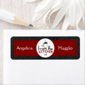 Étiquette Ce Plat Rétro Est De Vous ! Personnalisé (En situation)