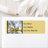 Étiquette Cèdre - Photographie originale (En situation)