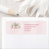 Étiquette Célébration de la Grad Bow rose (En situation)