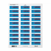 Étiquette Célébration du 250e anniversaire (Feuille entière)