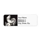 Étiquette Celestial Moon Sky Universe God Night Illustration (Devant)