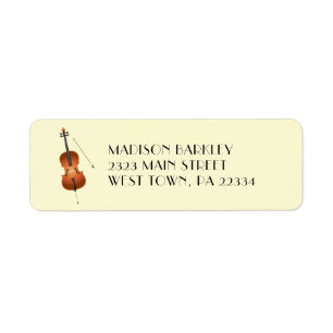 Étiquette Cello Musicien Musique Enseignant Chaîne Orchestre