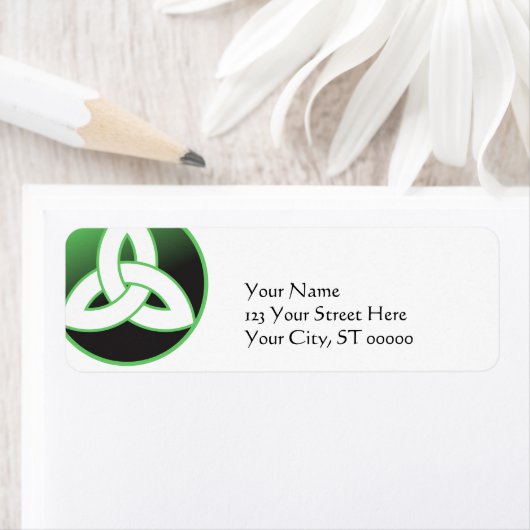 Étiquette Celtic Trinity (En situation)