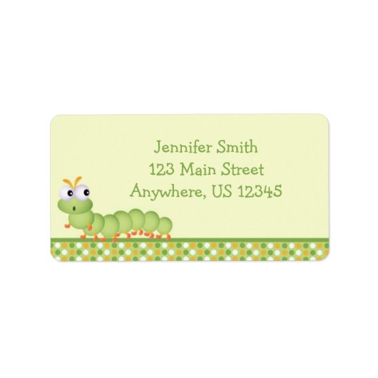 Étiquette Centipede bébé (Devant)