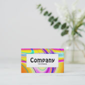 Étiquette central - Abstrait fractal 061012f (Debout devant)