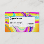 Étiquette central - Abstrait fractal 061012f (Dos)