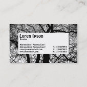 Étiquette central - Arborescence à contraste élevé (Dos)