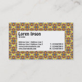 Étiquette central - Colorful Geometry 06 (Dos)