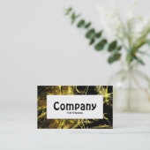 Étiquette central - Flamme fractale 02 (Debout devant)