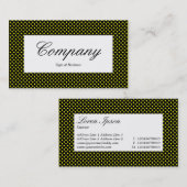 Étiquette central - Texture nette sur jaune (Devant / Derrière)