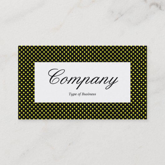 Étiquette central - Texture nette sur jaune (Devant)