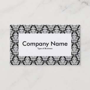 Étiquette central v4 - Modèle Damask