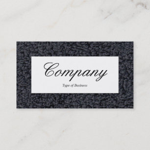 Étiquette centrale - Tapis laineux