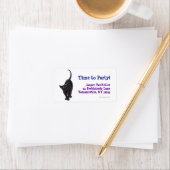 Étiquette Centre de la fête des chats noirs (En situation)