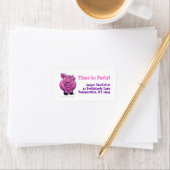 Étiquette Centre de la partie de porc (En situation)