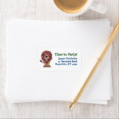 Étiquette Centre du parti Lion (En situation)