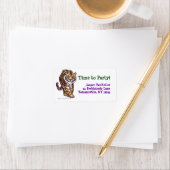 Étiquette Centre du Tiger (En situation)