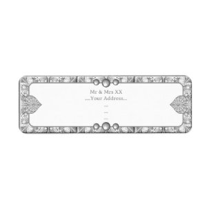 Étiquette Céramique gris dentelle