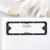 Étiquette Céramique noir (En situation)