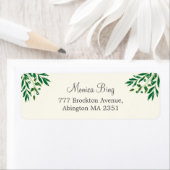 Étiquette Cercle d'amour | Adresse de retour (En situation)