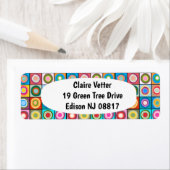 Étiquette Cercles inspirés par Kandinsky (En situation)