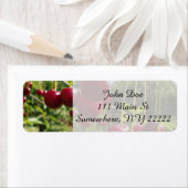 Étiquette Cerises d'été (En situation)