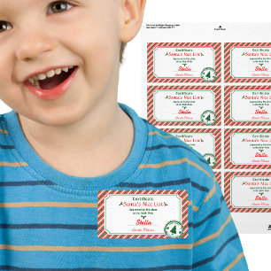 Étiquette Certificat de Liste des Enfants Sages approuvé par