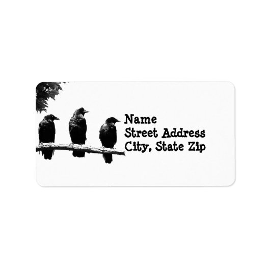 Étiquette Ces trois (Devant)