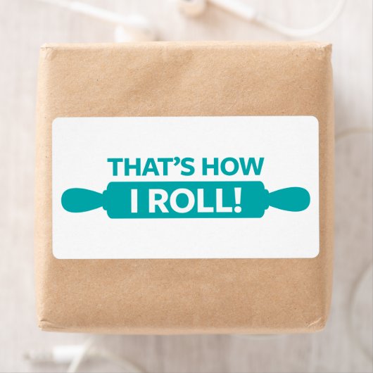 Étiquette C'est comme ça que je roule (En situation)