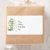 Étiquette C'est irlandais (En situation)