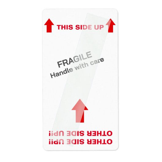 Étiquette "CET ASSIDE" *UN AUTRE ASSIDE ! !" Avertissements (Devant)