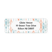 Étiquette Chaînes de diamant (Devant)