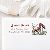 Étiquette Champ champignon (En situation)