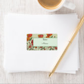 Étiquette Champ de pavot (En situation)